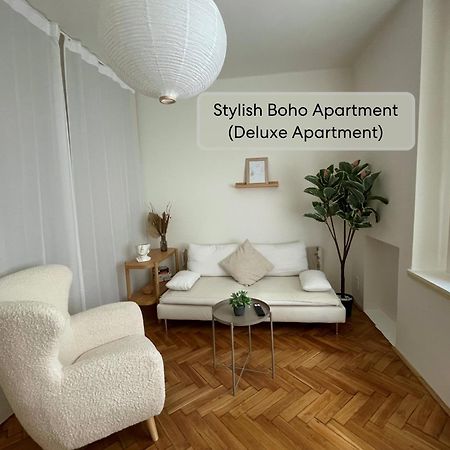 Urban Retreat I Modern Boho Apartments In Lovely Letna District - 10 Minutes From Old Town Praha Bagian luar foto